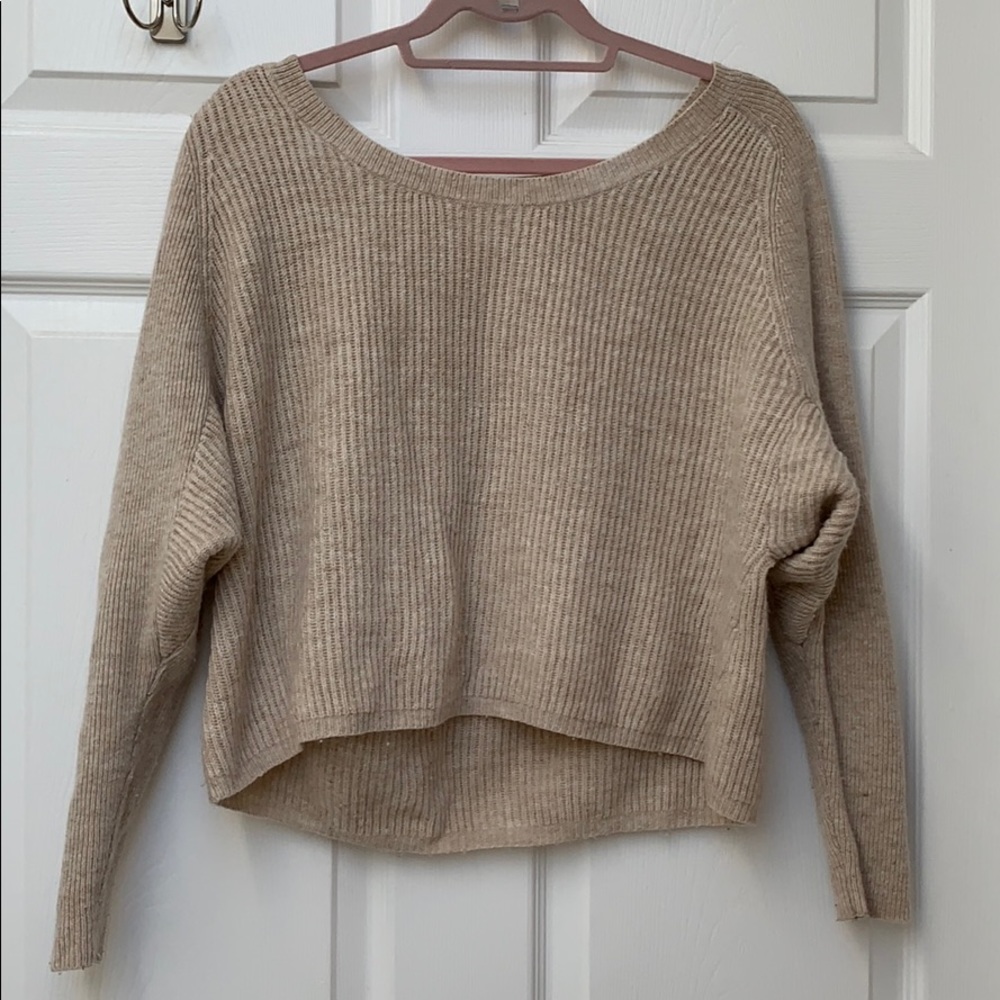 Beige/ Tan knitted sweater
